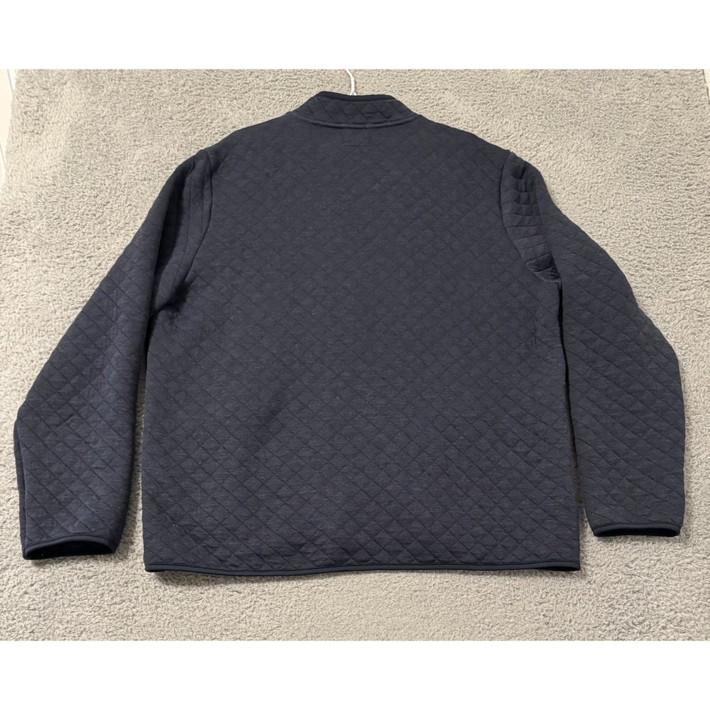 Marine Layer Corbet Quilted Bomber Jacket Men's 3XL Full Zip‎ Blue - Picture 9 of 9